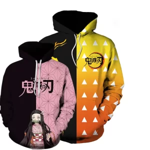 Kamado Nezuko Hoodie Anime Demon Slayer Kimetsu No Yaiba 3d Print Hoodies Men Women Fashion Hoodie Sweatshirt Adult Clothing